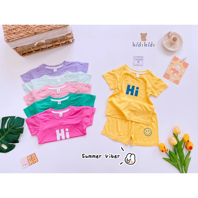 (8-28kg) Thun lạnh kidikidi cộc tay
