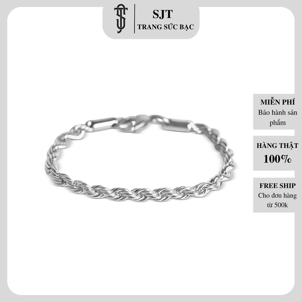 Vòng tay Nam Titan SJT Rope Chain cá tính mạnh mẽ