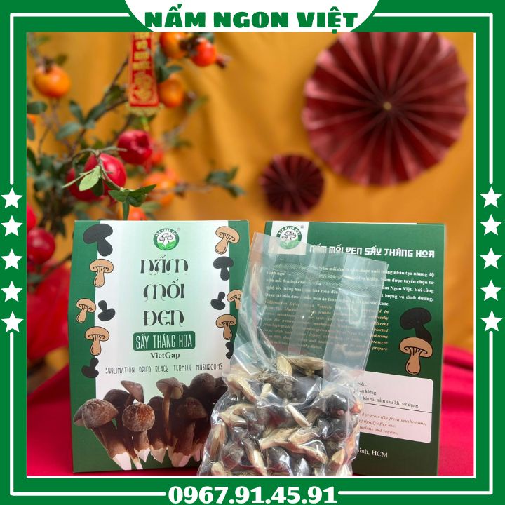 Nấm Mối Đen Khô  Không Mất Chất Dinh Dưỡng Va Hình Dạng Nấm_ Chuẩn VietGrap
