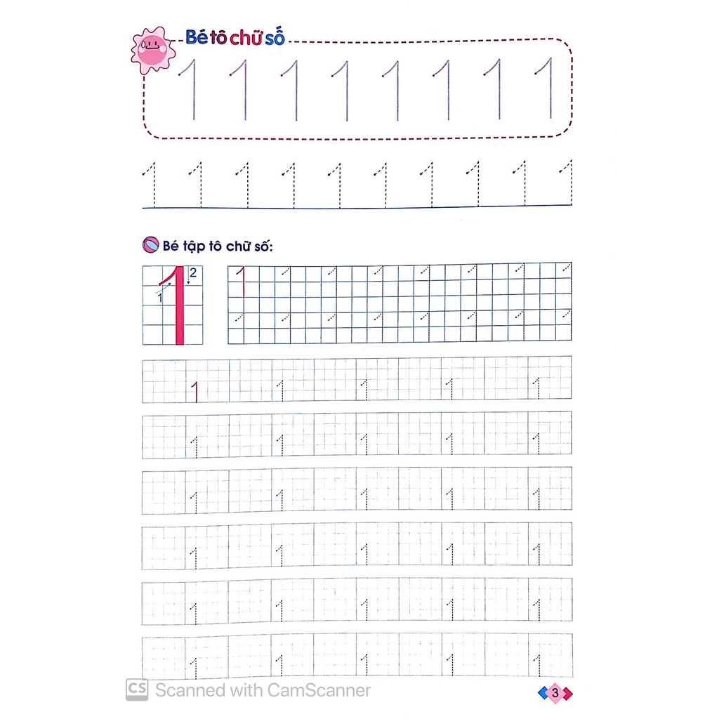 Sách_Mai Em Vào Lớp 1 - Vở Tập Tô Chữ Số