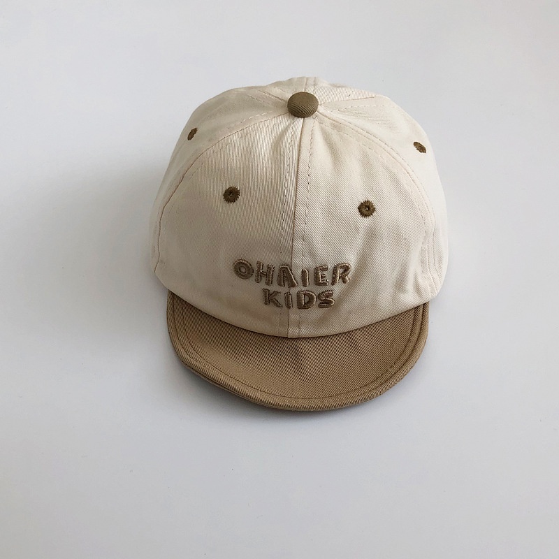 Mũ Bóng Chày Mềm Mỏng Chống Nắng Thêu Chữ Phong Cách Nước Ngoài Thời Trang Xuân Hè Cho Bé Trai Và Bé Gái