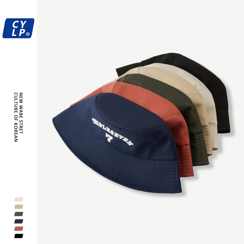 Mũ Bucket Chống Nắng In Chữ Phong Cách Hàn Quốc Thời Trang Xuân Hè Cho Nam Và Nữ