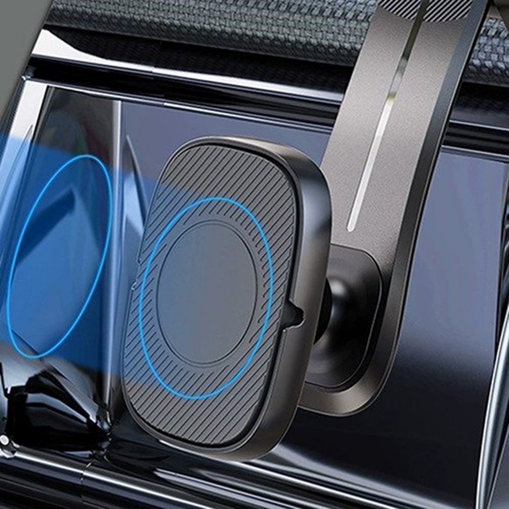 Giá Đỡ Điện Thoại Bằng Kim Loại Chống Trượt Chống Sốc Có Thể Điều Chỉnh Xoay 360 Độ Gắn Lỗ Thông Gió Xe Hơi