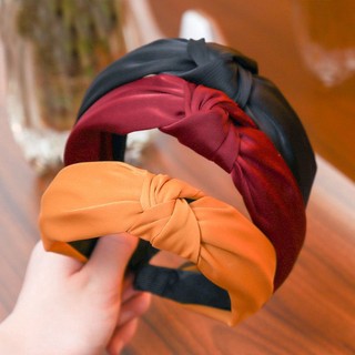 Băng đô nữ, cài tóc bờm tóc dáng turban áo dài bản lớn nhiều màu thời trang | Lí lì li