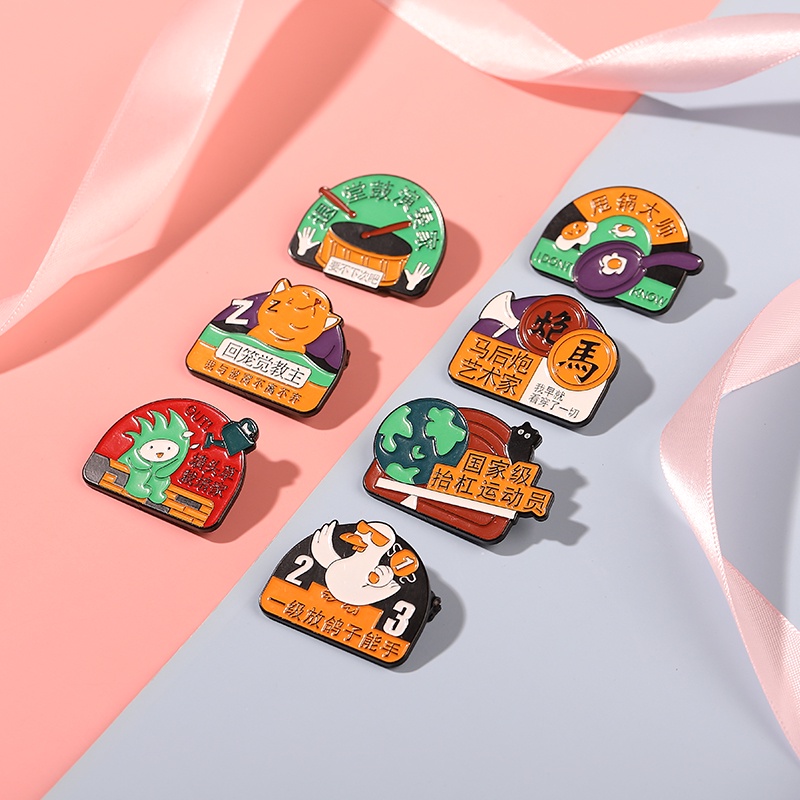 Huy Hiệu Cài Áo Hình Chim Bồ Câu Hoạt Hình Ngộ Nghĩnh