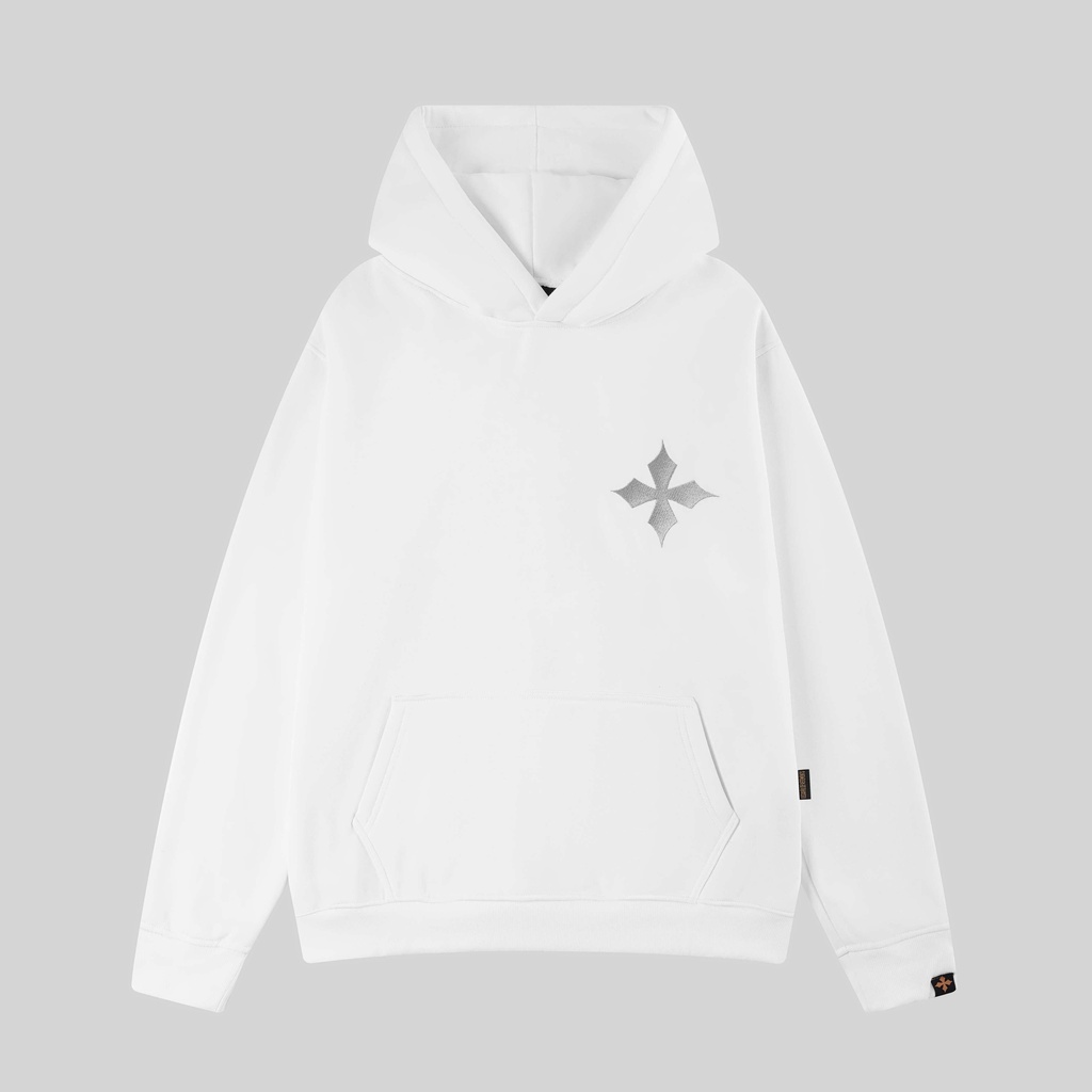 Áo Hoodie Lesavril de Vetements LUMI White