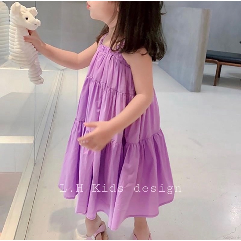 Váy bé gái,Váy 2s tầng xoè cho bé gái V0079