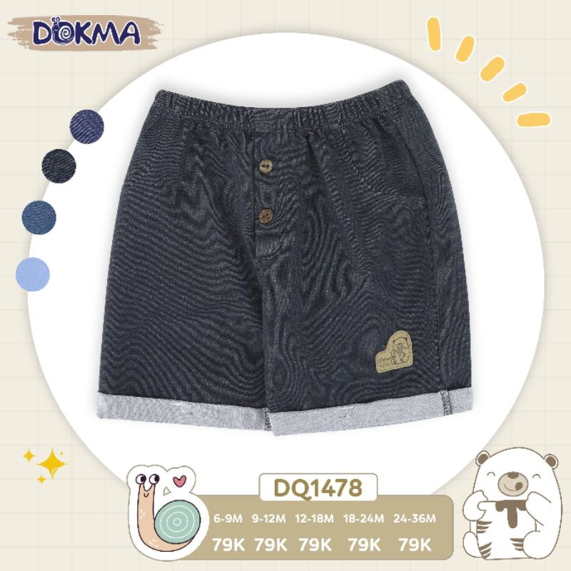 Quần đùi giả bò bé trai Dokma/ Judoby 9-36M DQ1478