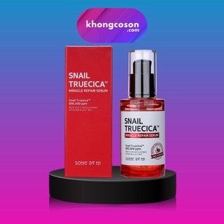 Serum Ốc Sên Some By Mi Cải Thiện Sẹo Mụn Thâm Rổ Hiệu Quả Snail Truecica Miracle Serum 50ml - Khongcoson