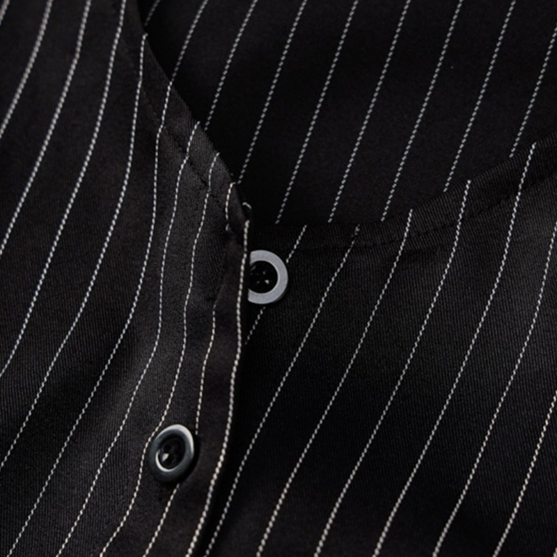 Set Đồ Mùa Hè 2 Món Gồm Áo Ghi Lê Và Chân Váy Kẻ Sọc Cổ Điển Cho Nữ