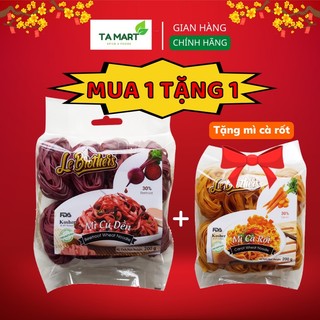 Mì củ dền Le Brother - Duy Anh Foods Beetroot Wheat Noodle- Tự nhiên 100% an toàn cho bé ăn dặm