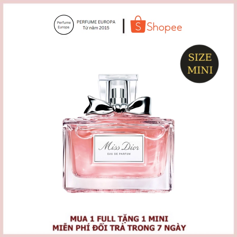 Nước Hoa Miss Dior Eau De Parfum 100ml - Nước Hoa Nữ Quyến Rũ - Lưu Hương Bền Lâu Sang Trong