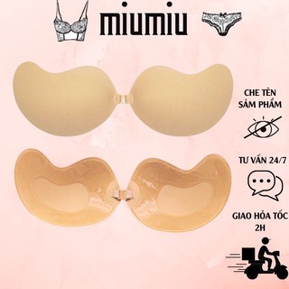 Áo dán nâng ngực,miếng dán ngực hình quả soài cài trước M0134
