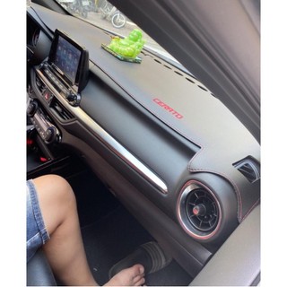 [Bán buôn]Thảm Taplo Da vân Carbon cao cấp xe FORD MAZDA TOYOTA HONDA HYUNDAI KIA MERCEDES MITSUBISHI