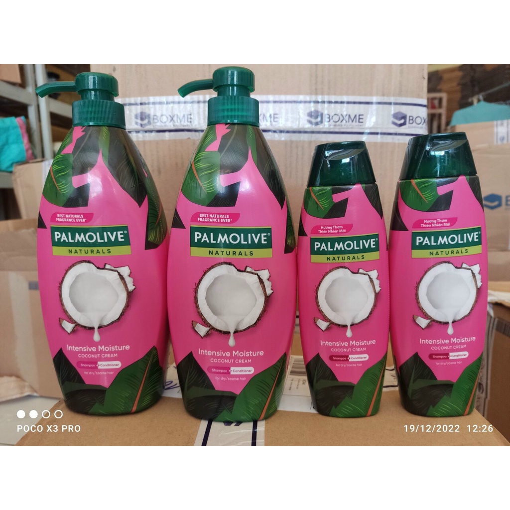 Dầu Gội Palmolive Kèm Dầu Xả 2 Trong 1 Suôn Mượt Óng Ả