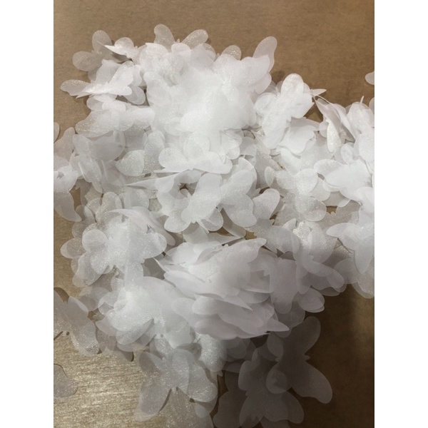 Cánh voan hình B ướm trơn ( set 50 con )