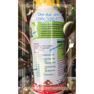 Phân bón lá sinh học Calcium BORON 500ml