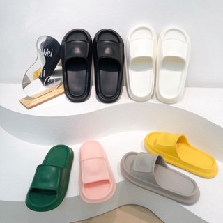 Dép quai ngang đế dày mùa hè dành cho nữ, Xăng-đan đế dày mềm, dép đi trong nhà dành cho nam SPN17