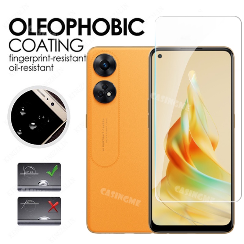 Kính Cường Lực 2 Trong 1 Bảo Vệ Toàn Màn Hình Cho Oppo Reno8 T 4G Flim Oppo Reno 8T Reno8 8 T 8Z Z T8 Pro 4G 5G