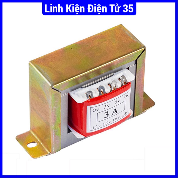 Biến áp đối xứng 15V - 780G, biến đổi ra mức áp phù hợp, có thể kết nối với nhiều thiết bị khác nhau