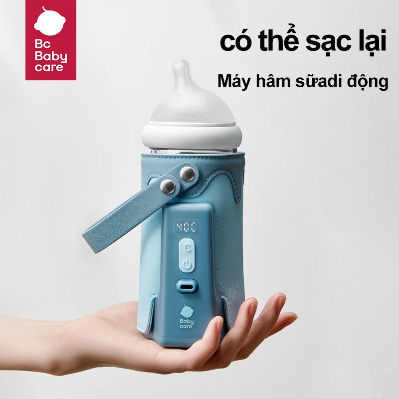 Bc Babycare Túi Hâm Ủ Bình Sữa Di Động Cho Bé Giữ Nhiệt Thông Minh Đa Năng Từ 40-60