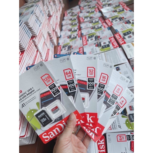 Thẻ nhớ 8gb 16gb 32gb 64gb Sandisk
