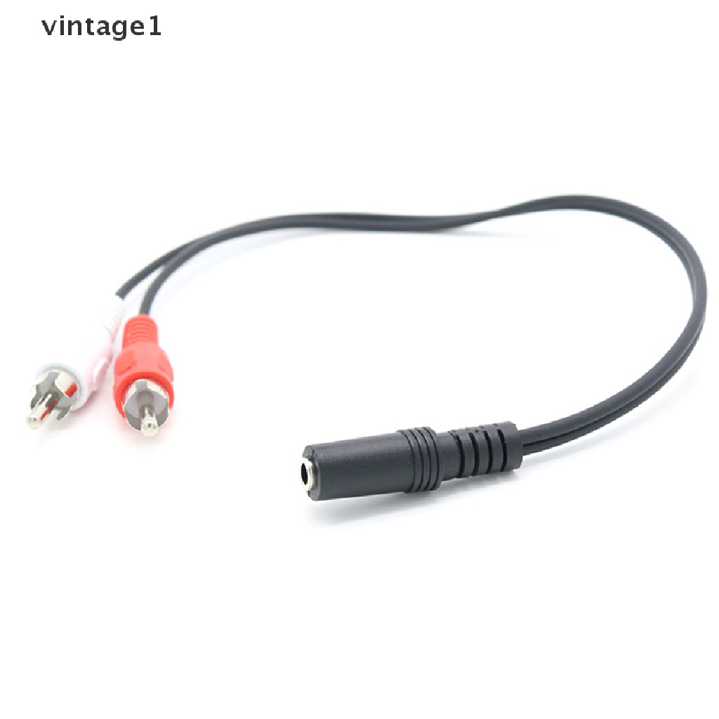 Dây Cáp Âm Thanh Nối 3.5MM Với 2 Đầu Cắm RCA 3.5MM Chuyên Dụng