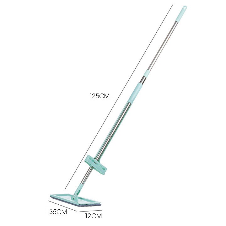 Chổi Lau Nhà Tự Vắt Thông Minh Xoay 360 Độ, Thấm Hút Cực Nhanh Làm Sạch Mọi Ngách Trong Nhà