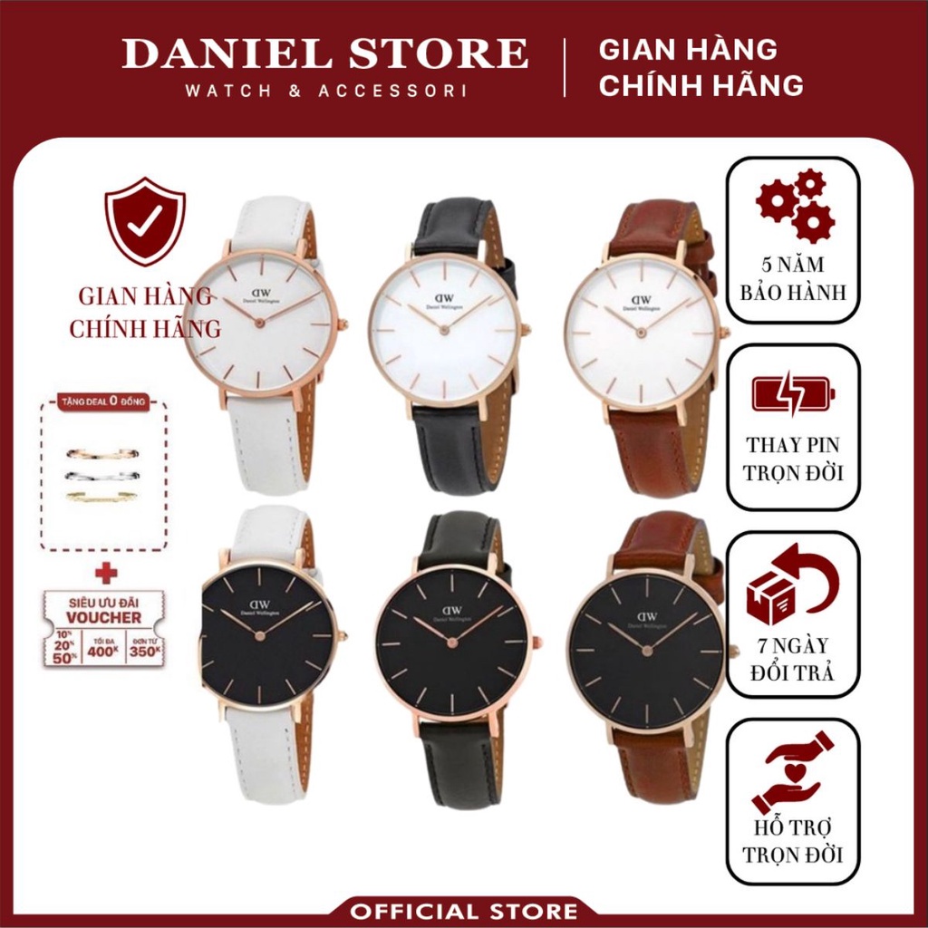 Đồng Hồ Nữ Daniel Welington Classic Petite 28mm & 32mm DW Chính Hãng - Đồng Hồ DW - Daniel Store
