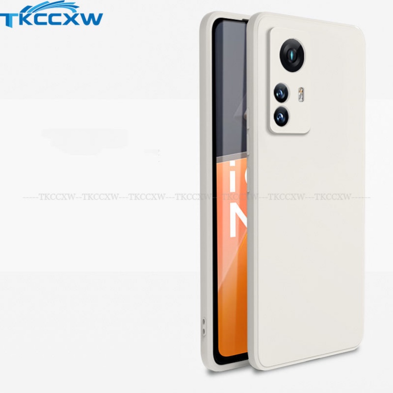 Ốp Điện Thoại TPU Dẻo Vuông Màu Kẹo Ngọt Tươi Tắn Đơn Giản Cho Xiaomi 13 12T Pro 12 Lite Poco X5 Pro M5S