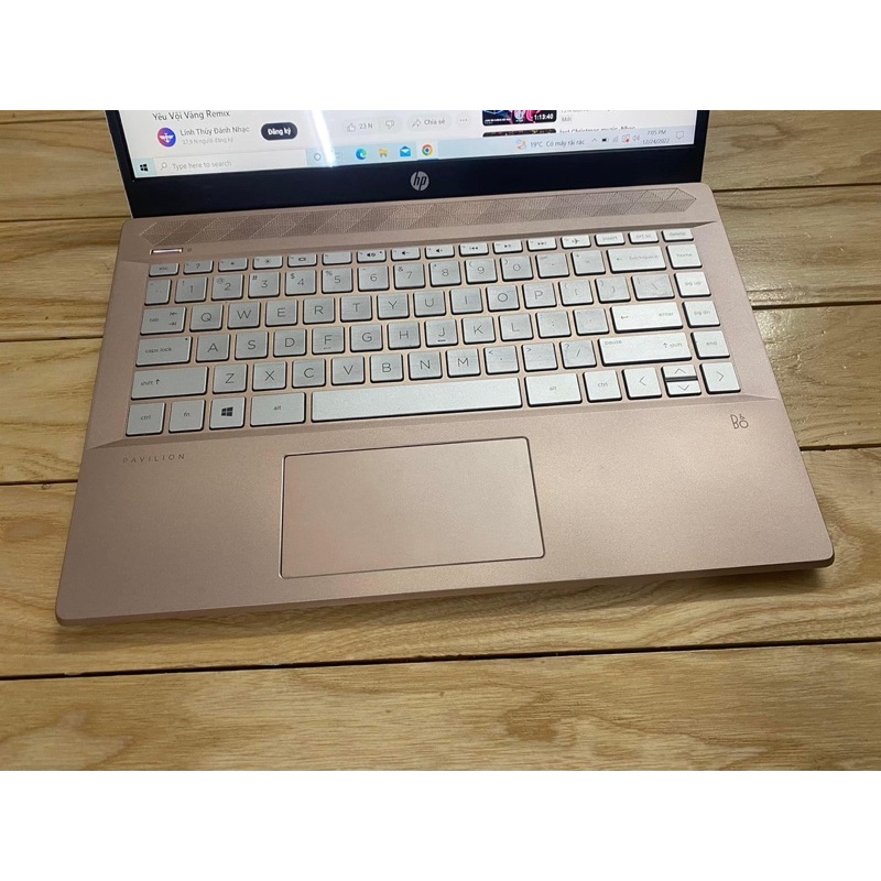 Laptop Cũ Rẻ Hp 14ce Core i5 10th/Ram 8Gb/SSD 256Gb/Vỏ Nhôm/Màn full Tràn Viền Đẹp Keng