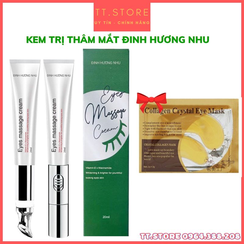 Kem Chống Nhăn Mắt Đinh Hương Nhu Giảm Thâm Bọng Mắt, Chống Lão Hóa 20ml.