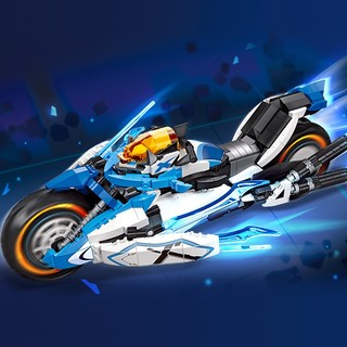 Đồ chơi lắp ráp xe mô tô vui nhộn cho bé