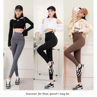 Quần legging cạp cao gen bụng nâng mông, quần legging dài nữ ôm eo tôn dáng siêu đẹp hàng quảng châu cao cấp