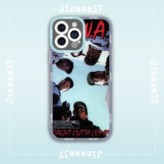 Ốp lưng iphone và samsung xiaomi oppo cạnh vuông Jicase N.W.A – Straight Outta Compton Vintage Poster 