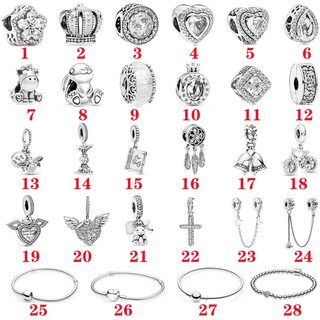 Pandora dây chuyền mặt dreamcatcher trái tim lấp lánh diy