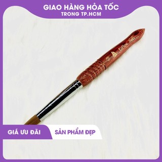 Cọ đắp bột lông chồn số 14 thân gổ 0581