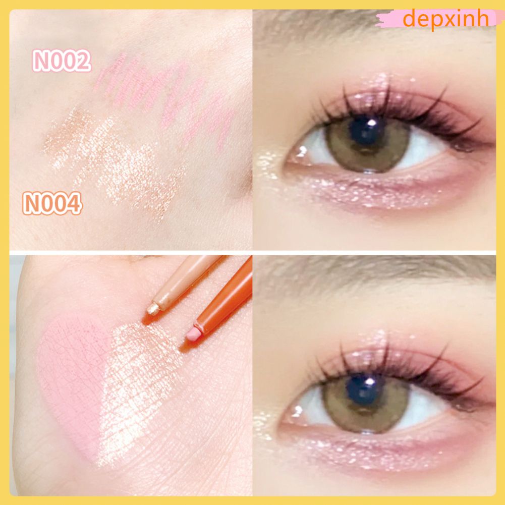 Có Hàng Xixi Bút Tằm Nằm Màu Ngọc Trai Bút Có Độ Bóng Cao Bút Kẻ Mắt Sáng Màu Hồng Nude Màu Bạc Sáng Thanh Toán Khi Nhận Hàng