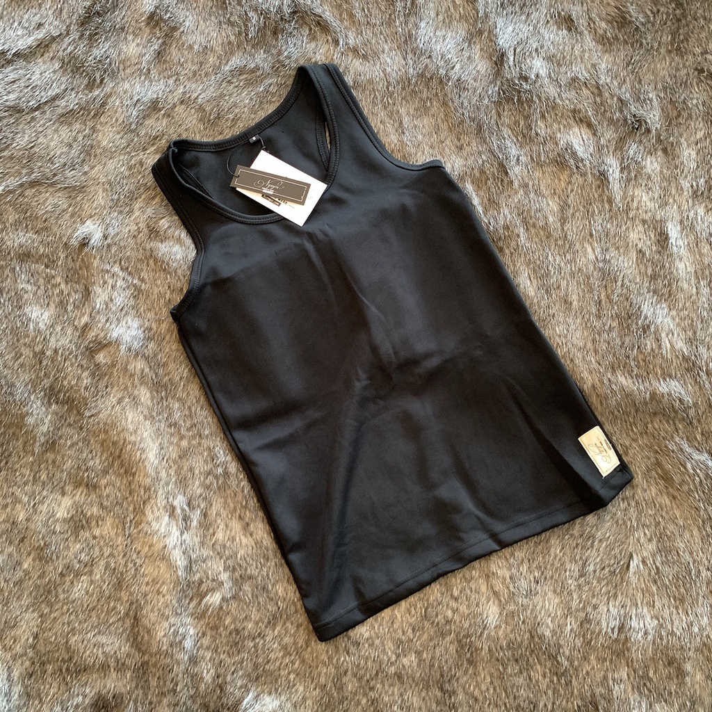 Áo Ba Lỗ Nịt Ngực Tomboy Dáng Dài Thun Trơn Cotton Trắng Đen Nam Tròng Cổ Thể Thao Gym Bigsize Form Suông  Nguyễn Nguyên