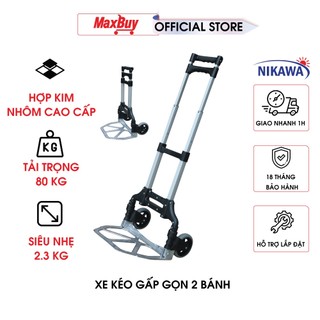 Xe đẩy hàng kéo hàng 2 bánh chuyên dụng Nikawa NK-60DN, NK200DN nhập khẩu Nhật Bản, bảo hành chính hãng 12 tháng