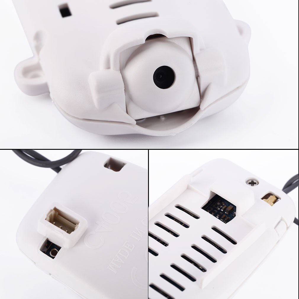 White 0.3MP FPV Real-Time Aerial Camera Helicopter Components for MJX C4005.