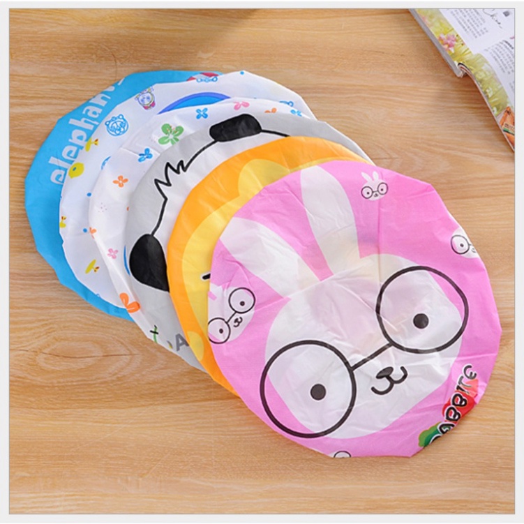 Mũ Tắm Chùm Tóc Crùm đầu chụp Tóc có Họa Tiết .ĐTBC