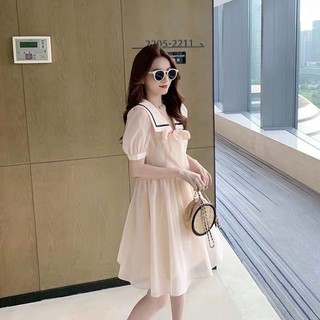 💥sỉ💥váy voan nơ cổ mẫu mới