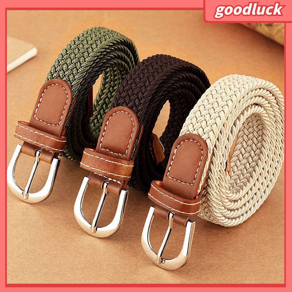|Đồ Chơi GODK GODK Độc Đáo| Thắt Lưng Bện Dây Thủ Công Có Khóa Cài Chống Mài Mòn Unisex