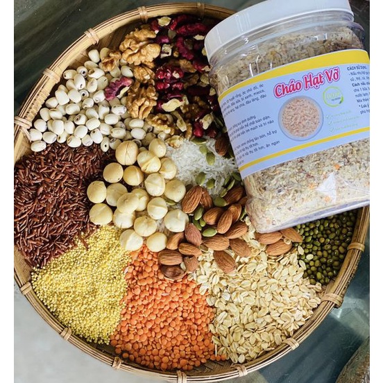 1kg Cháo hạt vỡ giành cho bé biến ăn,chậm tăng cân,cháo gạo vỡ thô cho bé ăn thơm ngon.