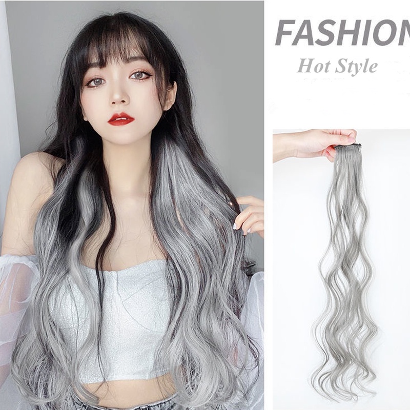⚡Tóc giả xoăn dài 55cm có 20 màu tùy chọn thời trang kiểu Hàn cho nữ
