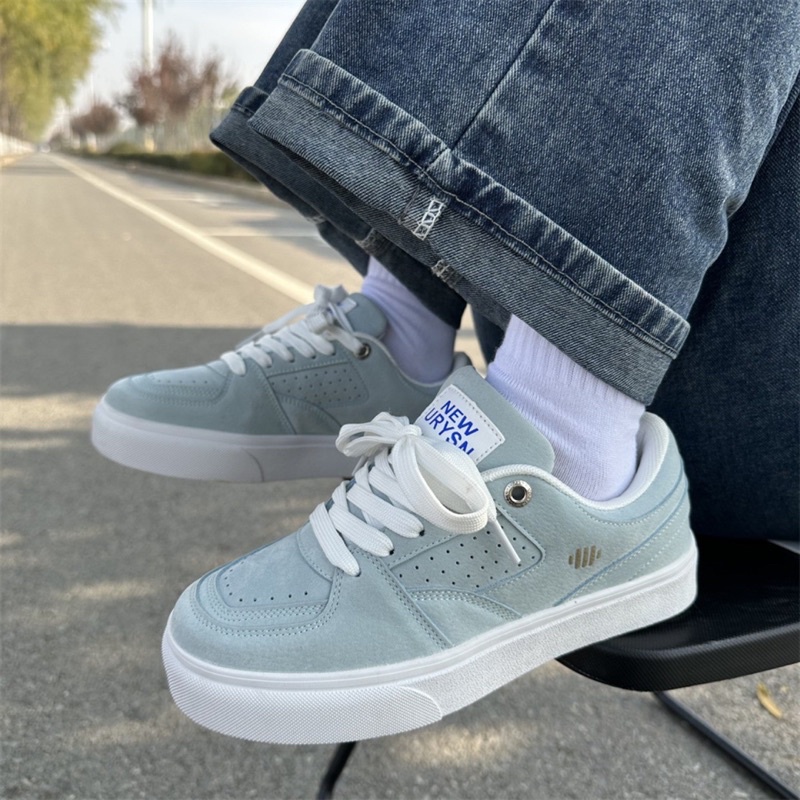 Giày thể thao unisex giá rẻ thời trang đế độn cao 3 phân màu xanh phong cách ulzzang LAVASA G026 - amynguyen8302