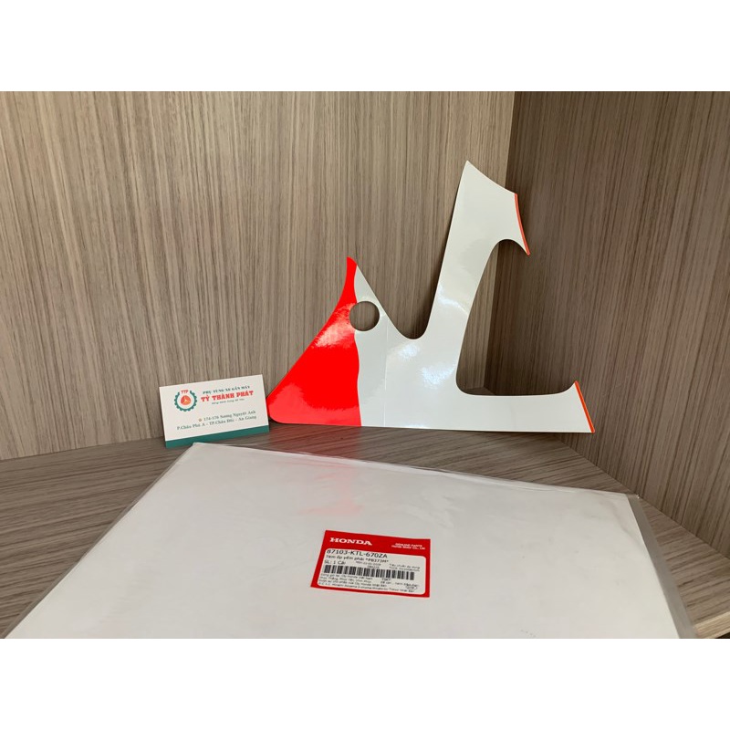 Tem xe RS Repsol Tím Cam chính hãng