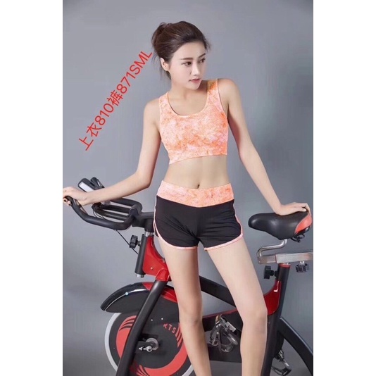 Set đùi áo ba lỗ, quần rút dây thể thao, năng động đi bơi, tập Gym Yoga, chạy bộ, Aerobic EVASPORT
