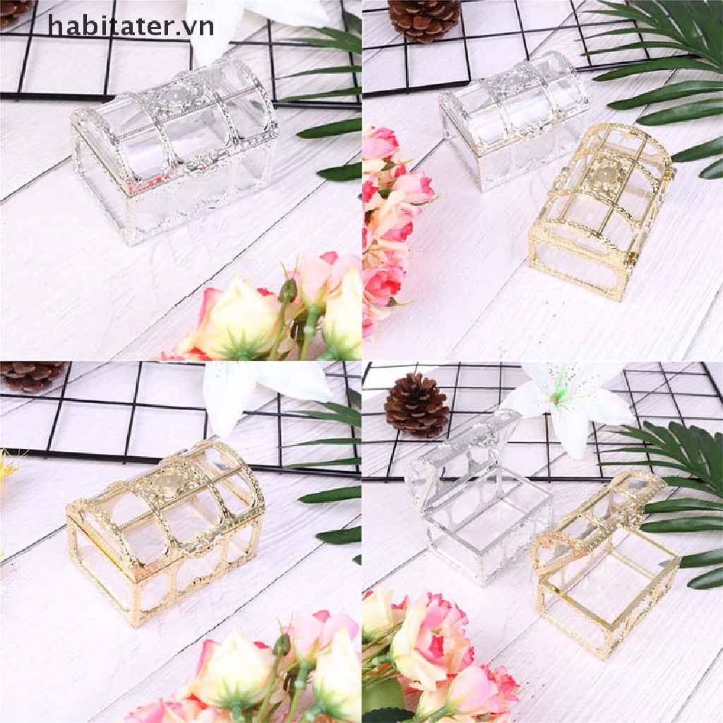 Hộp Đựng Kẹo / Sô Cô La Màu Vàng Dùng Để Trang Trí Tiệc Cưới / Sinh Nhật